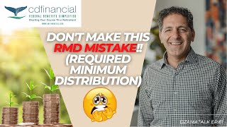 Don't Make This One Mistake With Your TSP/401K RMD!