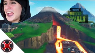 Season 8 in a volcano (fortnite)