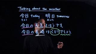 Today Weather Forecast - Japanese