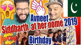 PAKISTANI BOYS REACT | Avneet Kaur | Birthday Celebration| Siddharth Nigam | 2019 | Sidneet