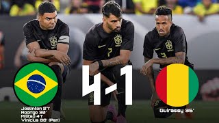 Brazil vs Guinea 4-1 Highlights & All Goals 🇧🇷 #brazil