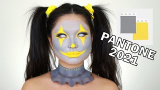 CLOWN MAKEUP TUTORIAL FT. PANTONE 2021 COLOR OF THE YEAR