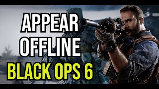 How To Appear Offline In Black BO6 Ops 6 COD, PC, PS4, PS5, Xbox One, Xbox Series S/X, Steam