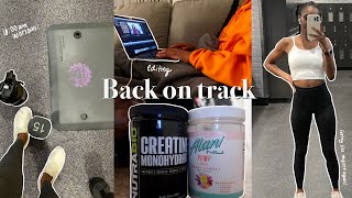 Reset Vlog: Post Vacation Reset! Gym, Cooking, Night Routine & sharing my march goals!