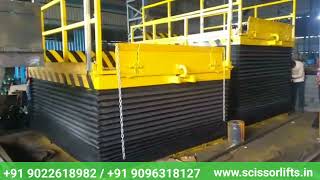 Below Cover Scissor Lift Manufacturers - Vedant Lift