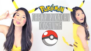 HALLOWEEN HOW TO | EASY DIY NO-SEW PIKACHU COSTUME