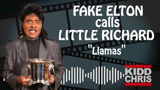 The KiddChris Show - Little Richard  "LLAMAS" Call