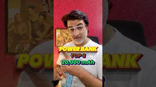 Top 3 Power bank In India 2024 | Latest Power Bank 20000mAh In India #shorts