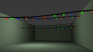 Creating Christmas light game assets in blender - BGE Tutorial