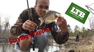 CRAPPIE FISHING CHALLENGE from the Bank