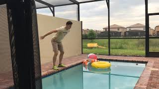 Pool Jump Fail and Redemption Broad Jump