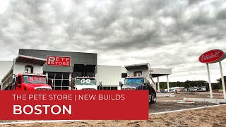 Construction on The Peterbilt Store - Boston is almost COMPLETE!