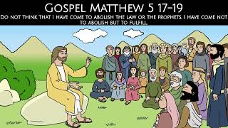 Reflection for Children | Gospel Matthew 5 17-19 |  12 June 2024