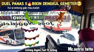 DUEL BERGENGSI🔥!!BIKIN DENGKUL GEMETER😬!BAGONG LINTANG DUGENG FEAT HARAPAN JAYA SI ENTONG