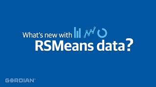 What's new with RSMeans data?