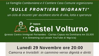 Sulle Frontiere migranti: Castel Volturno