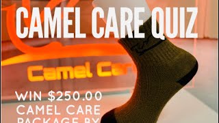 Camel Care Quiz- Remember 7 facts and win $250.00 in Camel Care Set