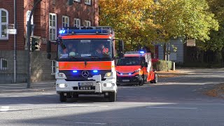 [Tunnelfeuerwehr mit Gruß] Florian Hamburg 17-SLF-T-1 mit Florian Hamburg 17-VRW-T-1