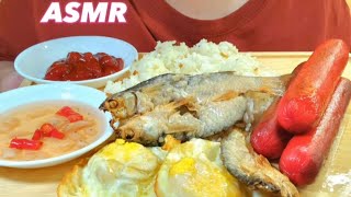 Filipino Breakfast (Hotsilog + Tuyô) MUKBANG