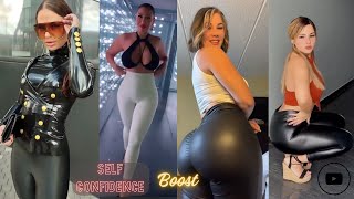 Ready For The Skin-Tight Leggings Look ? | How To Style Shiny Leggings Confidence | Body Positivity