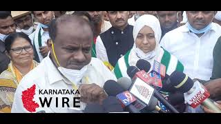 What H D Kumaraswamy said against RSS, Congress in Sindgi? Karnataka Wire 07/10/2021