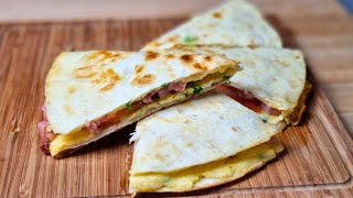 Breakfast Quesadilla | Quick and Easy Breakfast Recipe | Tortilla Recipe