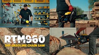 RTM960 3HP Gasoline Chainsaw