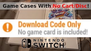 Game Cases With No Physical Media. Download Code Only. Why?