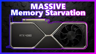 The RTX 4080 12GB is going to be extremely Memory Starved