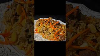 Delicious Bukhari Arabic rice #shorts #saudiarabia #food #foryou #foodie #shortsvideo #kabulipulao