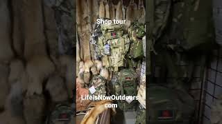 Life is Now Outdoors Shop Tour #startup #business #trending #hunting #cantstopwontstop #smallbiz