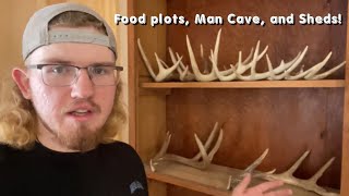 Me yapping | Taking a look at my food plots and man cave