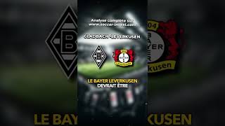 Prono foot Monchengladbach Bayer Leverkusen #bundesliga