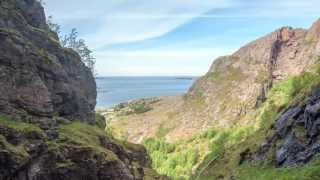 Harbak hula i Åfjord. The HARBAK CAVE