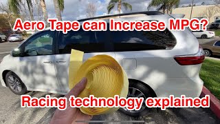 Increasing MPG with Turbulator Aero Tape