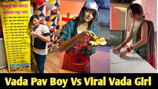 Viral Vada Pav Boy Vs Viral Vada Pav Girl | Graduate Foodie