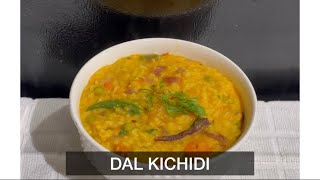 Dal khichdi | Moong dal khichadi | simple, easy and tasty Recipe