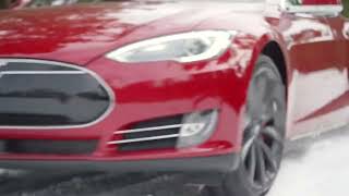 Tesla Model S P85D in Cold Weather