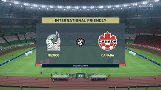 FIFA 23 - Mexico vs Canada | At Stadion Olympik | Full Match