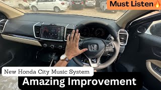 Music System Improved In New Honda City 2023 | Stock Music System