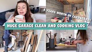 EXTREME ORGANISING OUR GARAGE AND FIRST SUNDAY ROAST OF SEASON! Sunday chilled vlog | New build UK.