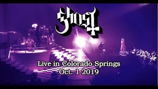 GHOST Live in Colorado Springs 2019