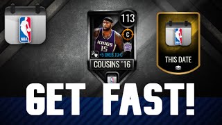 HOW TO GET 113 DEMARCUS COUSINS FAST! GET THIS DATE TOKENS FAST