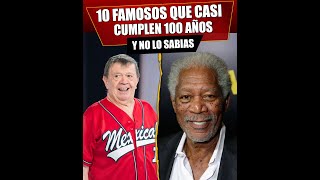 10 Famosos que casi cumplen 100 años y no lo sabias