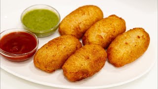 क्रिस्पी ब्रेड रोल बनाने का सबसे आसान तरीका | Bread Potato Roll Recipe- Easy Indian Snack