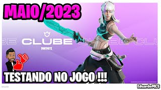 CLUBE FORTNITE: TODAS AS RECOMPENSAS 05/2023 🖤