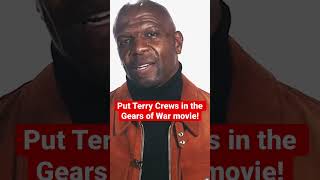 Put Terry Crews in the Gears of War movie, you cowards! #shorts #gearsofwar