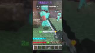 Kit PvP at the galaxite with music part 1/2 #minecraft #galaxite #minecraftshorts