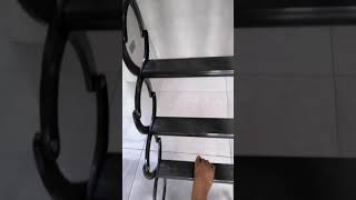 Ceiling ladder storage