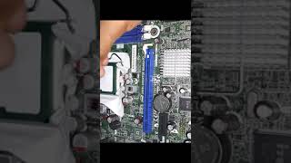 How To Repair Motherboard Clock Time #shorts